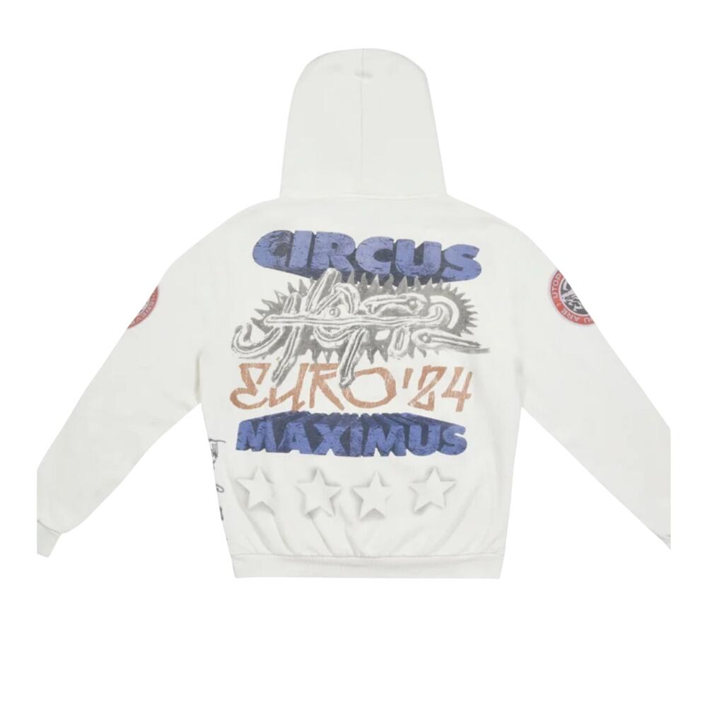 Circus Maximus Euro ’24 Hoodie - White (Size XL) - Brand New